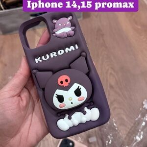 Purple Phone Case for iPhone 14, 15 Pro Max